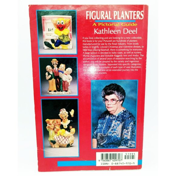 Figural Planters A Pictorial Guide Kathleen Deel 1996 9x6 Paperback Guide Floral - Picture 4 of 12